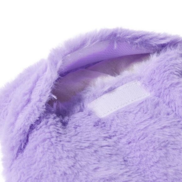 Nwt Warming Heated Plush Visitar 12” Heart Hands Purple - Picture 5 of 6